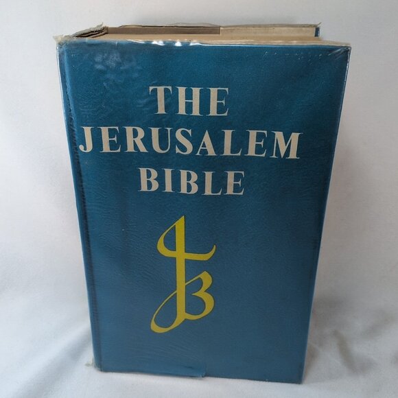 The Jerusalem Bible Standard Edition 1966 Darton Longman & Todd Blue Cover - Picture 1 of 16